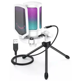 FIFINE AmpliGame A6V RGB černá / stolní mikrofon / trojnožka / USB-C (FA6VW)