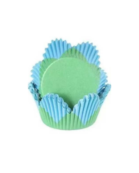 Dortisimo Košíčky na muffiny ve tvaru modré květiny (100 ks)