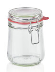 Leifheit Zavařovací sklenice s klipem a těsnící gumou 800 ml 03284
