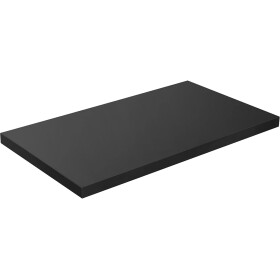 CERANO - Deska pod umyvadlo Navira Pro - černá matná - 80x3,6x46 CER-8050BD7600