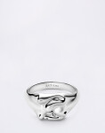 Maria Black Rabbit Mini Signet Ring Silver Silver 52