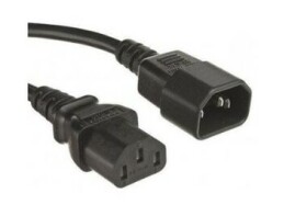OEM Prodlužovací kabel 230V C13-C14 / 2.3m / černá (OEMC13C14.2)