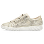 Kožená pohodlná polobotka Rieker W RKR694 beige 36