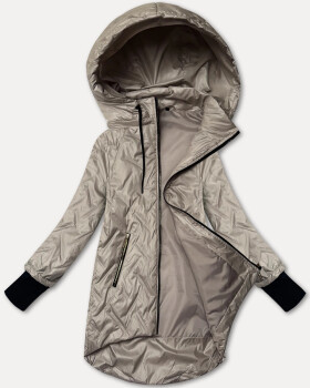 Dámská lehká bunda s odepínací kapucí S'West light beige (B8371-70) odstíny béžové 50