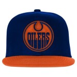 Outerstuff Dětská kšiltovka Edmonton Oilers NHL Essentials Flatbrim Snapback