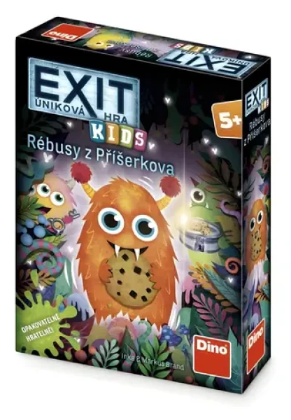 DINO Úniková hra Rébusy z Příšerkova