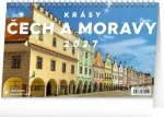 Notique Krásy Čech a Moravy 2027 / Stolní kalendář / 53 fotografií / 23,1 × 14,5 cm