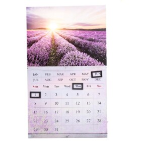 Kalendář Levandule - nástěnný (univerzální)