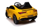 Mamido Elektrické autíčko Mercedes CLA 45s AMG 4x4 žluté