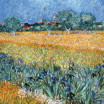 Nástěnný kalendář poznámkový 2027 Notique Vincent van Gogh, 30 x 30 cm