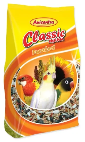 Avicentra Classic malý papoušek 500 g / Krmivo pro malé papoušky / zrninová směs (722-0423)