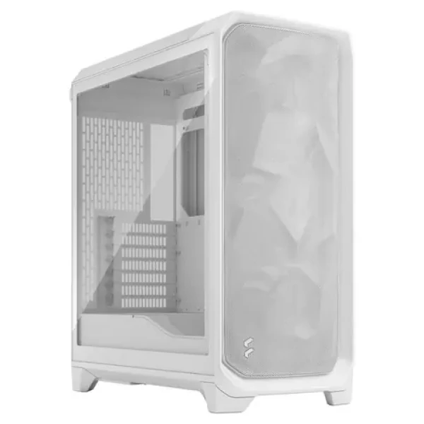 Fractal Design Meshify 3 White TG Clear Tint / Midi-Tower / ATX/E-ATX / bez zdroje / průhledná bočnice (FD-C-MES3A-04)