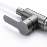 VELAZO - Kuchyňská baterie s flexibilním výtokem bílá / grafit VELAZ8105BW