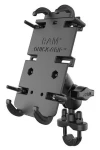 RAM Quick-Grip XL / Držák telefonu na řídítka / U-šroub / Krátké rameno / Pro velká zařízení (RAM-B-149Z-A-PD4U)