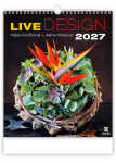 Nástěnný kalendář 2027 Helma Live Design