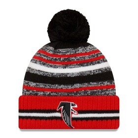 New Era Pánská zimní čepice Atlanta Falcons NFL Throwback 2021 Sideline Sport Knit