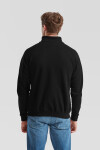 Fruit of the Loom Classic Zip-Neck Sweat Mikina s 1/4 zipem 16.2114 deep navy XXL