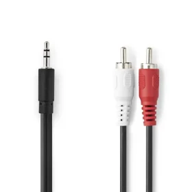 Nedis Stereo Audio kabel jack 3.5 mm (M) - 2x RCA (M) 2.00 m černá (CAGB22200BK20)