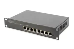 Digitus / Switch / 8 portů / 10/100/1000 Mbps / 10" / neřízený (DN-80114-1)
