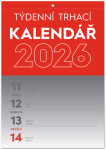 Týdenní trhací kalendář 2026 NOTIQUE A5
