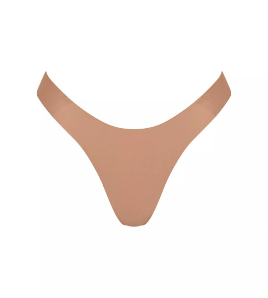 Dámská tanga ZERO Feel 2.0 Tiny tanga - BROWN - hnědé 00CM - SLOGGI BROWN M