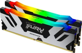 Kingston FURY Renegade RGB Silver 32GB (2x16GB) DDR5 7200MHz / DIMM / CL38 / 1.45 / RGB / XMP (KF572C38RSAK2- 32)
