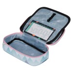 Školní batohový 5-dílný set BAAGL SKATE - Moon (batoh, penál, sáček, desky, peněženka)