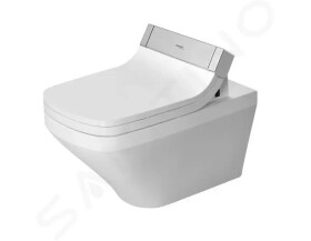 DURAVIT - DuraStyle Závěsné WC pro SensoWash, s HygieneGlaze, alpská bílá 2537592000