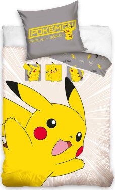 Dětské povlečení Pokémon Pikachu v Akci
