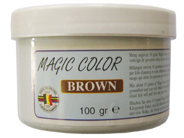 MVDE Barva do návnad Magic Color 100g - Brown,MVDE Barva do návnad Magic Color 100g - Brown