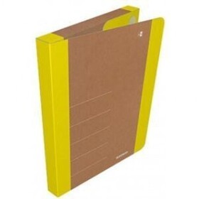 Donau Box na spisy Life A4 karton - neonově žlutý