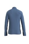 Pánská merino mikina ICEBREAKER Mens Descender LS Zip, Dawn/Black velikost: S