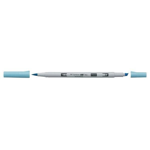 Tombow Oboustranný štětcový lihový fix ABT PRO - arctic blue