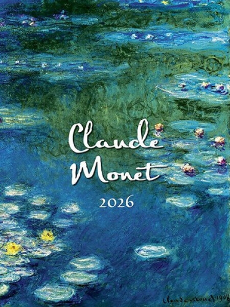 Kalendář 2026 Claude Monet, nástěnný, 42 x 56 cm