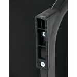 Židle jídelní, taštičkové pružiny v sedáku, zelená látka, černý kov