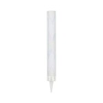 PartyDeco Dortová fontána Bílá 12 cm 1 ks