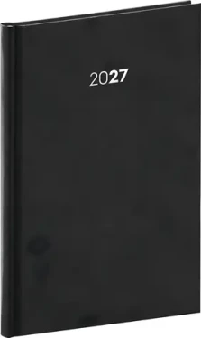 NOTIQUE Balakon 2027 černý / Týdenní diář / A5 / 15 × 21 cm