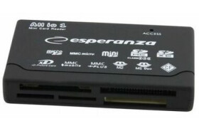 Esperanza EA119 čtečka paměťových karet All-in-One / USB 2.0 (MULESPCZP0004)