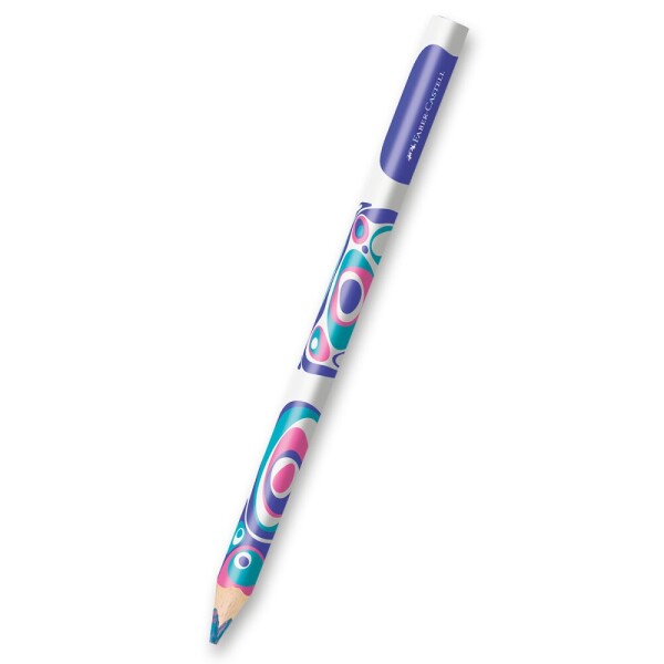 Faber-Castell Faber-Castell, Jumbo Fantasy, ergonomická/tříbarevná pastelka, 1 ks Barva: Modrá