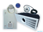 Turbínový protiproud BINDER Hydrostar BGA Single 160K Poly-Schacht Max. 160 m3 / h, polypropylenová instalační krabice