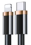 USAMS SJ484 Datový Kabel Lightning - Type C 1.2m černá / 20W PD Fast Charge (6958444935638)
