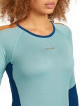 ICEBREAKER Wmns 200 Oasis+ LS Crewe, Atlantis/Hydro/Trail/Cb (vzorek) velikost: S