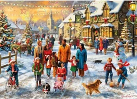 GIBSONS Puzzle Vánoční procházka