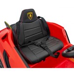 Mamido Dětské elektrické autíčko Lamborghini Invencible červené