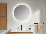 CERANO - Koupelnové LED zrcadlo Aureo - Ø 70 CER-8050BD6947
