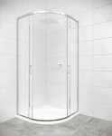 Sprchový kout čtvrtkruh 80x80 cm SAT TEX SIKOTEXS80CRT SIKOTEXS80CRT