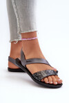 Dámské sandály Ipanema Vibe Sandal Fem Black and Silver Velikost: 41/42