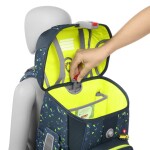 Školní aktovka Step by Step CLOUD, Bagger Rocco - 5 dílný set, AGR certifikát