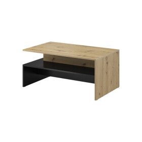 Konferenční stolek Tende (černá, dub artisan)
