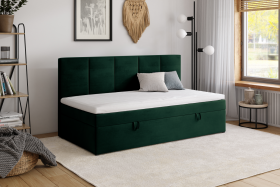 FRONTI Postel CARLO 80x200 zelená